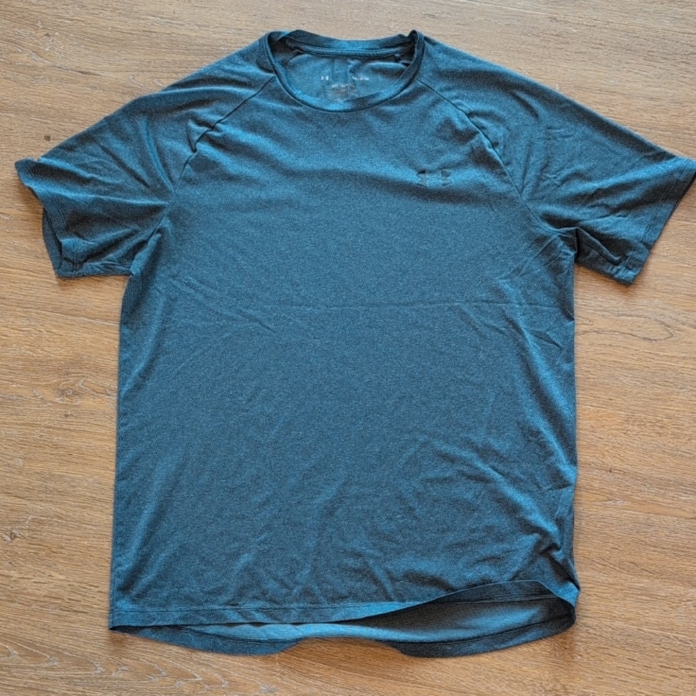 Under Armour Blue Tech Tee - Men's Medium